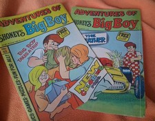 Adventures of Shoney's Big Boy 2 Promo Comics 70s 80s Paragon Happy Days Kitsch picture