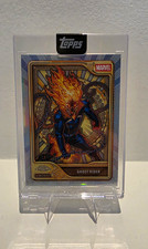 Topps 2026 Topps Mint Marvel Ghost Rider Gold Parallel Card 1/50 Alpha picture