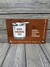 Vtg Wood Finishing Tips Guide McCloskey Varnish Co  picture