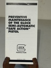 1998 GLOCK Preventive Maintenance Semi-Automatic Safe Action Pistol Pamphlet picture