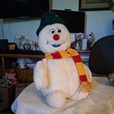 RARE Vintage Gemmy Animated FROSTY THE SNOWMAN Singing Dancing Plush HTF (READ) picture