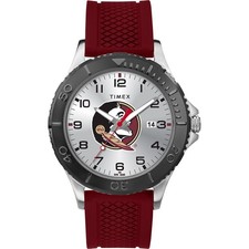 Timex Tribute Men's Collegiate Gamer 42mm Watch – Florida State Seminoles wit... picture