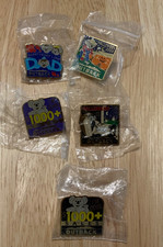 5 Outback Steakhouse Restaurant Lapel Pin Lot Employee Halloween Fathers Day NIP picture