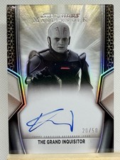 Topps Masterwork The Grand Inquisitor, Rupert Friend auto /50 picture