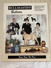Bullmastiff Bulletin Vintage Collectible Official Club Magazine August 2008 picture