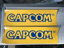 Capcom Arcade Side Art Sticker Pair 16” x 5” picture
