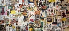 Lot 100 1930s-1970s Small Ads & Cutouts~Ephemera~Collage~Junk Journals~Scrapbook picture