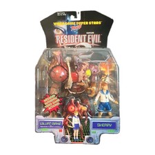 Toy Biz Resident Evil William Birkin & Sherry Figure Set 1999 picture