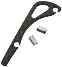 Flytanium Carbon Fiber Backspacer For The Benchmade Bugout Knife Basket Weave picture