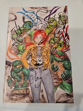 TMNT Ninja Turtles #16 - Signed 3x & Remark by Eguro + Escorza Bros w/COA picture