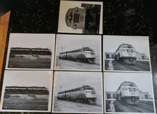 Monon General Motors Locomotives Diesel La Grange IL Lot Of 7 picture