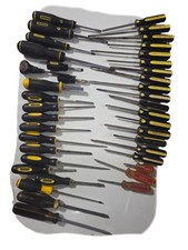 Vtg 40 Pc Usa Stanley Screwdriver Lot picture