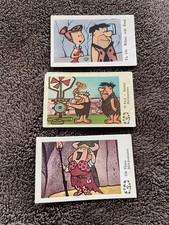 1963 Dutch Gum The Flintstones Card Lot (3) Vg picture
