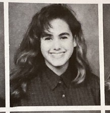 SHAUNA SAND High School Junior Yearbook Playboy Playmate May 1996 Last Yearbook picture