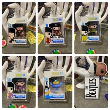The Beatles ACTION Figure keychains - CHOOSE 1 or more - Perfect GIFT for fans picture