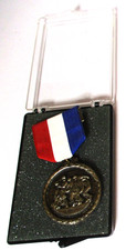 VINTAGE 1986 MINNESOTA HIGH SCHOOL FOOTBALL TACONITE CONFERENCE CHAMPS MEDAL picture