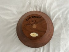 Vintage Burl Walnut Handmade Salad Bowl Billings Missouri picture