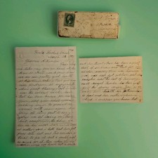 1873 Keota Iowa Letter Hanlon Family Morrow Co Ohio Telegraphy Suicide Frontier picture