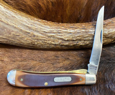 Schrade, USA, 194OT Old Timer, One Blade Liner Lock Knife, Sawcut Delrin, 3 7/8
