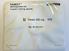 Vintage 70's Drug Rep Pharmaceutical Prescription Pad Holder for QUAALUDE Parest picture