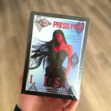 ESCO 2022 Press Play & More Lisa Trading Cards Sealed Box 40 Cards Autograph (1) picture