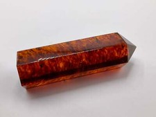 Baltic Amber Pressed Point Crystal Tower picture