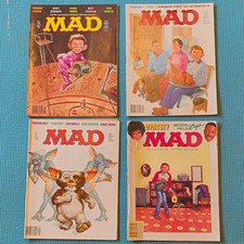 MAD Magazine Lot of 4 Issues #246 #248 # 249 #256 Apr Jul Sep 1984 Jul 1985 picture