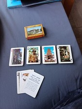 Vintage 1962 Singapore Malaya Borneo 52 Colour Pictures Playing Cards Deck Rare picture