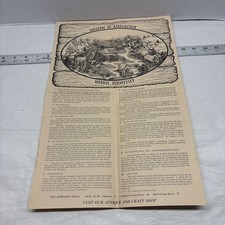 Museum Of Appalachia Norris Tennessee Vintage Brochure 17” X 11”  picture