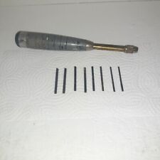 Craftsman Vintage Hand Push Drill With All 8 Bits picture
