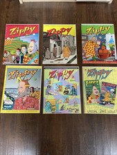 6 Zippy Comic Book lot BILL GRIFFITH Fantagraphics Stories 1,2,3,6,14,+ spec SR1 picture