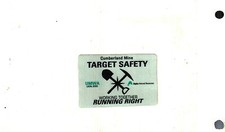 NICE ALPHA  CUMBERLAND MINE COAL CO. COAL MINING STICKER  picture