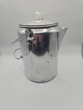 COLEMAN 9-CUP ALUMINUM CAMPING COFFEE PERCOLATOR  picture