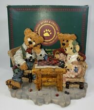 Boyds Bears Resin Figurine #2281 Grenville w/Matthew & Bailey...Sunday Afternoon picture