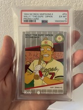 SkyBox 1994 Simpsons II Promo #P4 Willy 