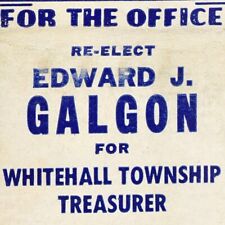 1950s Edward J Galgon Whitehall Township Treasurer Lehigh County Pennsylvania picture