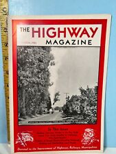 1933 March The Highway Magazine - Highways, Railways & Bridges & Infrastructure picture