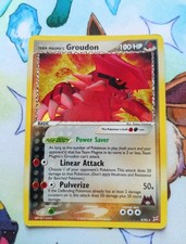 GROUDON 9/95 EX Team Magma vs Team Aqua SWIRL Pokemon TCG holo card eng LP picture
