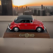 Vintage VW Beetle Phone Red Black With Base Collectors Series Limited Edition picture
