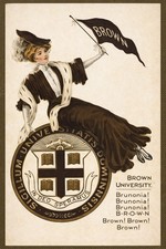 🎓 Brown University 1900s Poster - 24x36 picture