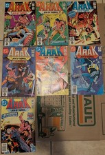 Lot of 7 Arak Son of Thunder comics DC 1981 Original Series #1, 1-7 picture