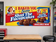 Little Debbie  Pancakes Vinyl Banner sign signs mancave shop garage Dorm Decor picture