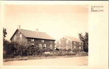 1930s-40s Postcard Rppc Residences At Amana Iowa IA Real Photo picture