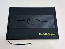 PORSCHE 918 SPYDER HARDBOUND SALES BROCHURE CATALOG IN EXCELLENT CONDITION picture