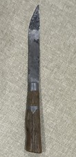 Rare Blackfoot Native American Indian Hunting Knife w/Pewter Inlays circa 1800 picture