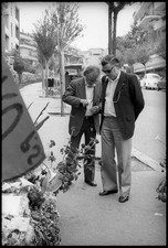 Swiss diviner Bruno Weber searches for the kidnapped Aldo Moro Rom- Old Photo 2 picture