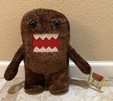 DOMO KUN Plush 1998-2011 Doll 13” Brown Nanco Stuffed Toy NWT Y2K Cute Standing picture
