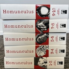 Homunculus Volumes 1-10 Complete Manga by Hideo Yamamoto Softcover English picture