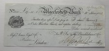 Great Britain 'William, John & Thomas Brocklehurst & Co' 1853 Macclesfield Bank picture