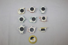 Genuine Fiesta Refrigerator Magnets Coffee Pot Teapot Pitcher Plate Cup Lot Of 9 picture